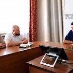 Рабочая встреча с главой Усть-Лабинского района Рабочая встреча с главой Усть-Лабинского района